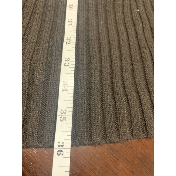 Reflections Long Ribbed Knit Button Up Sweater Cardigan Size L - Picture 7 of 7